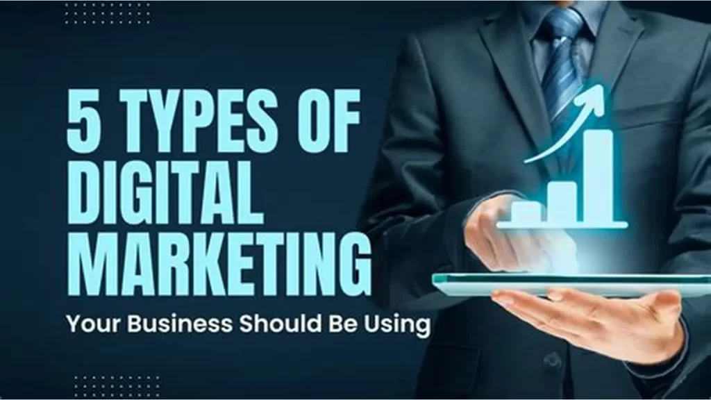 5 types of digital marketing your business should use